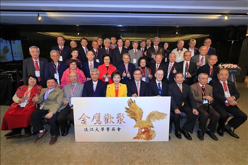 淡江菁英會新春團拜聯誼餐會  簡又新主講「氣候變遷中的大學發展」