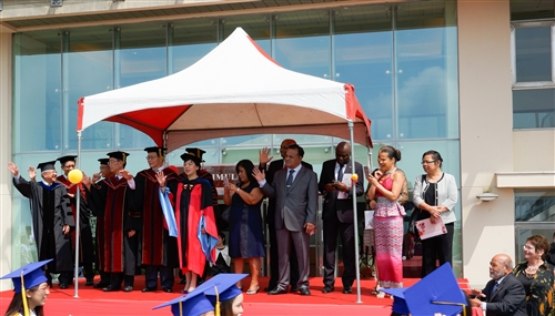 蘭陽校園舉辦第8屆畢業典禮。