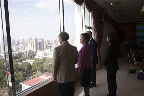 New SF State President Visits Tamkang
