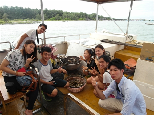 成教部帶領海外華裔青年領略臺灣人文與地理之美。