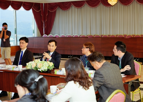 National Kaohsiung Univeristy of Hospitality and Tourism Comes to TKU for an Interview