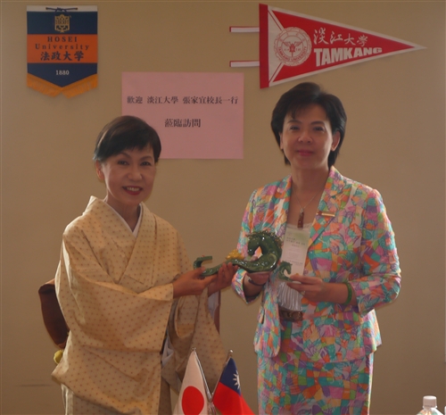 President Chang Visits Sister Universities In Japan