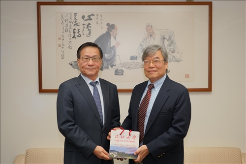 Dr. Philip Li-Fan Liu Delivers 9th Lecture of the Tamkang Clement  and Carrie Chair Lecture Series