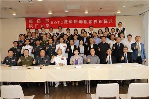 提供學生多元選擇 本校與ROTC簽約暨策略聯盟