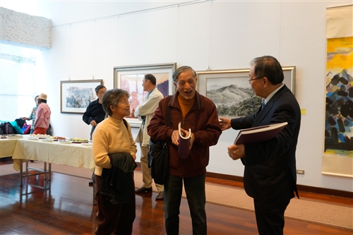 文錙藝術中心舉辦「臺灣山岳之美-山林生態藝術特展」。