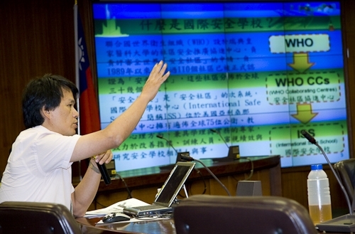 台北市中等學校校長協會一行人蒞校參訪本校之教育品質管理。