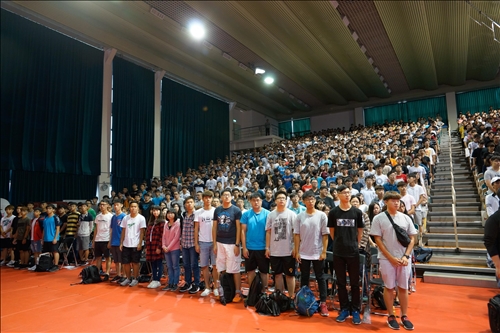 「登克難坡」新生開啟五虎崗歲月第一堂課
