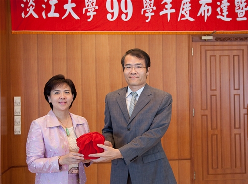 2010-2011 Inaugural Ceremony for TKU New Personnel was held at Chueh-sheng Memorial Hall.