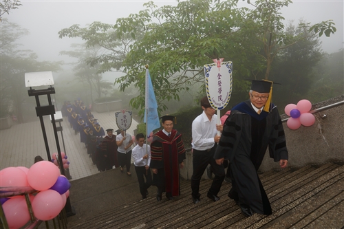 蘭陽校園舉行第7屆畢業典禮。