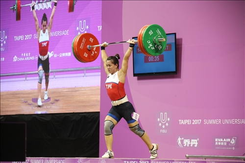 世大運舉重賽在淡江 台灣再度被世界看見