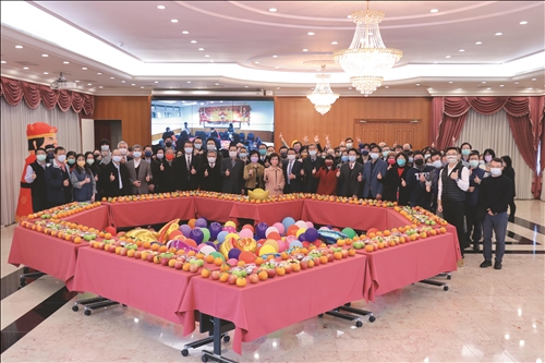 新春團拜迎福虎 葛校長期許同心永續淡江