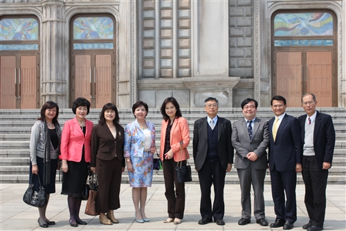 TKU Visits Sister Schools in Korea