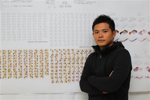 本校建築系97學年度畢業校友胡國裕，以畢業設計作品「四宮格住宅」被世界知名建築雜誌《Wallpaper》評選為2010年全球建築新秀，且與哈佛、耶魯大學等名校獲選者並列齊名，再度展現淡江學生國際競爭力的外卡效應。