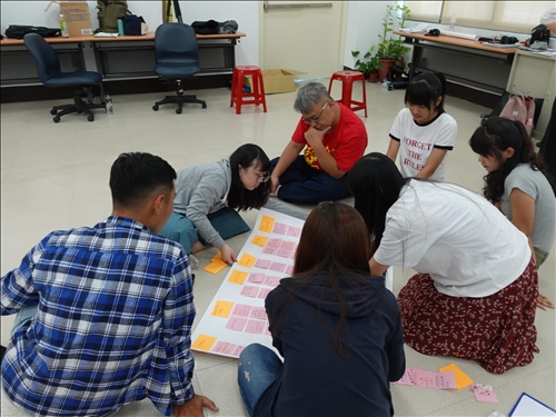 15-安定堂胡嘉裕執事參與學生的腦力激盪討論