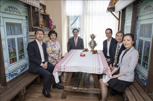 俄式小木屋