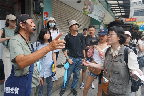 16-在地文史工作者紀榮達老師導覽清水街到天主堂的路線