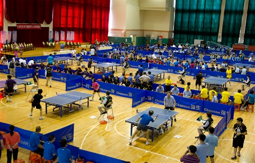Table Tennis Comes to Tamkang
