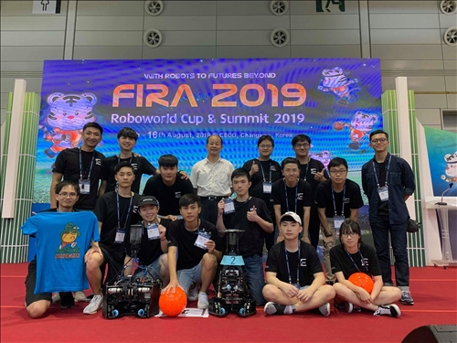 淡江大學電機系師生團隊108年8月參加第24屆世界盃機器人大賽（FIRA），獲得7金2銀2銅佳績。