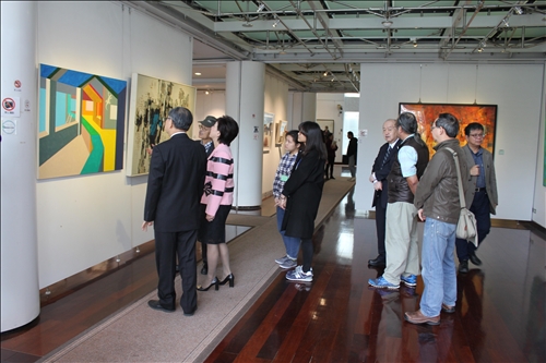 An International Art Exhibition at Tamkang