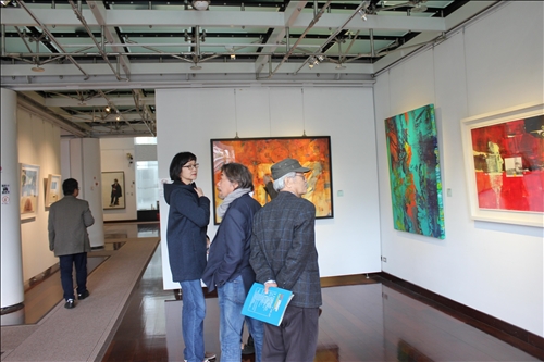 An International Art Exhibition at Tamkang