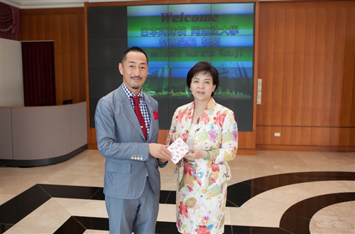 Japan’s Doshisha University Principal Koji Murata Visits TKU