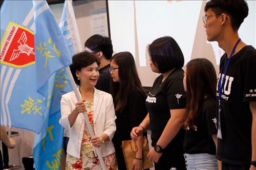 淡江暑假服務隊快樂出航•實踐服務精神