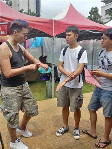 陽光型男浴火重生 返校分享燒傷心路歷程