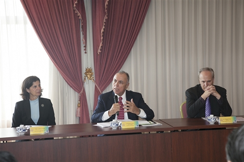 New SF State President Visits Tamkang