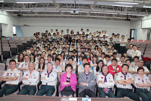 102年中華民國童軍羅浮群長年會在本校舉行。