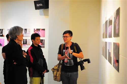 淡江時報社舉辦「Behind the News－我在Q301的日子」展覽。