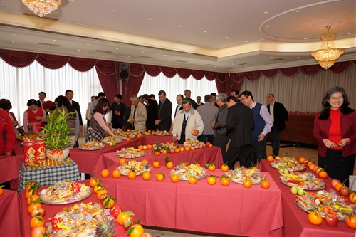 本校舉行104年新春團拜茶會。