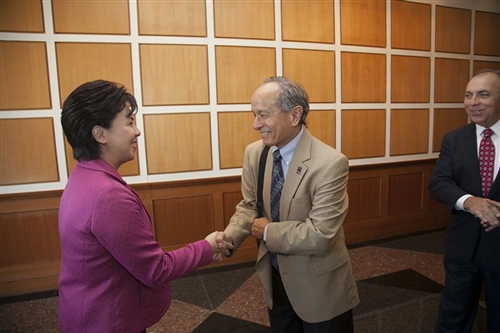 New SF State President Visits Tamkang