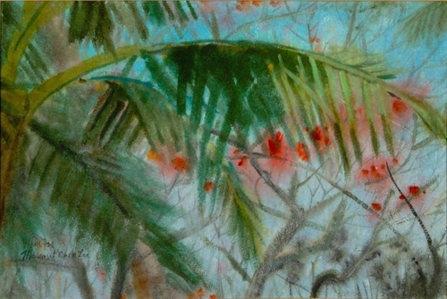 文錙藝術中心今年第一強檔「春之異想」專題展，自2月21日至4月28日展出14位台灣畫壇實力派畫家以春天為名的作品，為觀眾帶來無限的驚喜與感動。