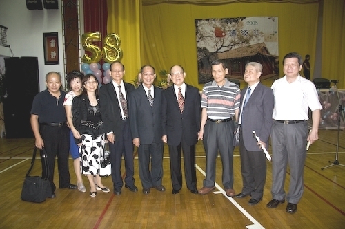 慶祝本校58週年校慶，11月8日上午，在淡水校園學生活動中心舉行慶祝大會，頒發淡江金鷹獎、捐款及勸募感謝獎，並為返校校友舉辦歡迎茶會，下午在蘭陽校園舉行梅園「以介眉壽」雅石揭幕儀式，同賀淡江生日快樂。