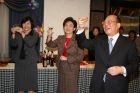 創辦人、校長、二位副校長等人於1月17日下午，親臨學習與教學中心舉辦之感恩茶會會場，期勉中心持續進行教師教學成效與增強學生學習效果之各項工作。