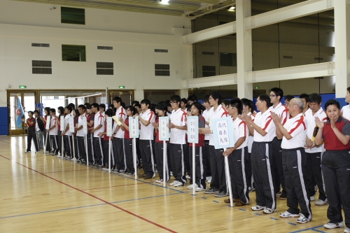 校長張家宜特別出席2007年全國大專校院運動會授旗典禮，期勉出賽人員發揮本校企業最愛的團隊合作精神、高穩定度與抗壓性的特質，以爭取佳績。