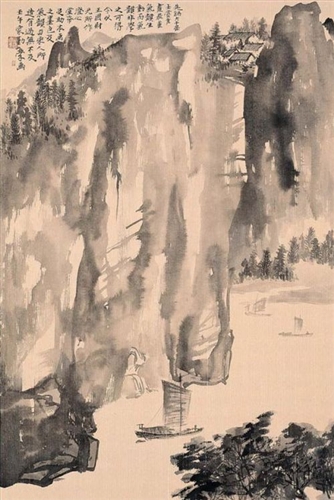 「台灣水墨畫精品展」與「e畫淡江」繪畫作品分別於文錙藝術中心與海事博物館展出，讓參觀者體會從日本發燒回台的高水準精品、科技與人文完美結合的作品。