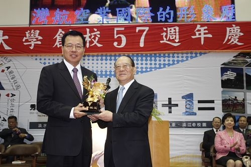 創校57週年校慶之重點活動於11月3日在淡水校園熱鬧展開，呂秀蓮副總統、李登輝前總統蒞臨本校，分別參加慶祝大會並致詞、國際學術研討會專題演講。