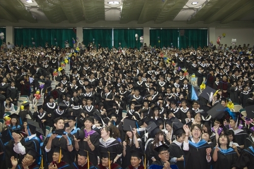 1111人力銀行日前公布2008企業最愛校系排行調查，結果本校榮獲私校第1名，再次印證了企業期待的人才在淡江。