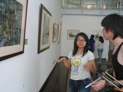 文錙藝術中心自即日起至7月20日止舉辦「台灣的森林水彩特展」，展出83件傳達台灣寶島森林之美作品，讓全校師生更了解環境保育與建造健康森林的重要性。