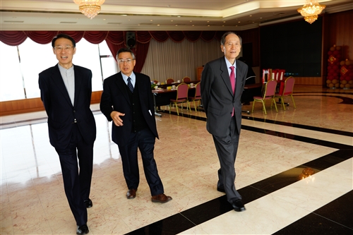 The President of Kyungnam University  Visits TKU