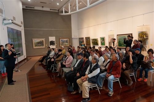 文錙藝術中心舉辦「臺灣山岳之美-山林生態藝術特展」。