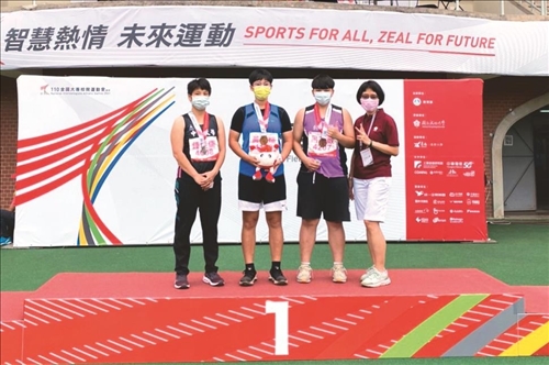 全大運捷報 田徑奪2金1銅
