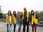 Tamkang University Volunteers Services at Tien Yuan Temple For Sakura Season