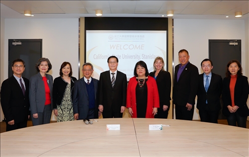 CSU Stanislaus Delegation Visits Tamkang to Renew Academic Ties