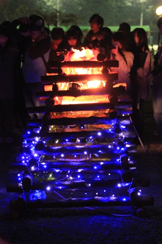 A Light Ceremony and a White Christmas Masquerade