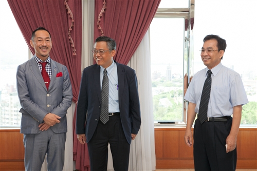 Japan’s Doshisha University Principal Koji Murata Visits TKU