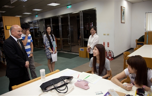 A Visit from President Modaldo Tunon
