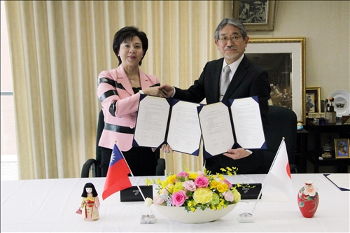 TKU President Visits Japan