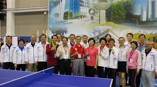 2014 Annual Junior College Factulty Member Ping Pong Competition Takes Place at Lanyang Campus